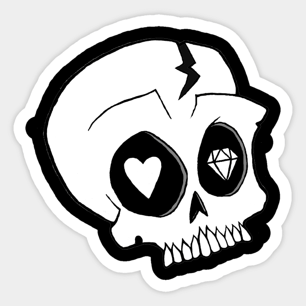 LTC BONEHEAD Sticker by LoversAndThieves